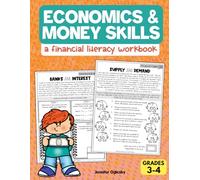 Economics and Money Skills: Financial Literacy Workbook for Kids Grades 3-4