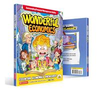 Economics Comic Book for Kids - Encyclopedia for Children, Essential Guide to Financial Literacy, Turn Passive Reading Into Active Learning with Money Skills On Earning, Saving And Budgeting