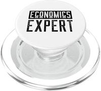 Economics Expert Economist Economy Macro Micro Finance PopSockets PopGrip for MagSafe