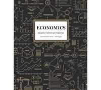 Economics Graph Paper Notebook: 4x4 Quad Ruled Precision Grid for University & High School Students