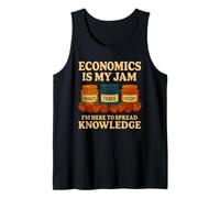 Economics Is My Jam Funny Teacher Back to School First Day Tank Top