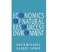 Economics of Natural Resources and the Environment