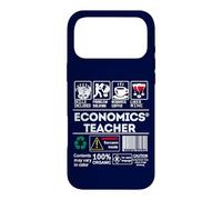 Economics Teacher Warbung Label Skills Sarcasm Coffee Wine Case for iPhone 17 Pro Max
