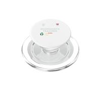 Economics Teacher Warbung Label Skills Sarcasm Coffee Wine PopSockets PopGrip for MagSafe