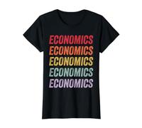 Economics Value Graphic T-Shirt, Women, Black, M