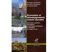 Économie et développement urbain durable II: 2e rencontre du réseau "Économie et développement urbain durable".