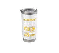 Economist BOD Like A Dad BOD Econometrics Statistician Stainless Steel Insulated Tumbler