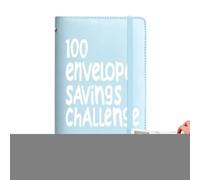 Economy Challenge With Envelopes | Budget Expense Folder - Family Budget Management | 100 Envelopes Organisers for the Whole Family