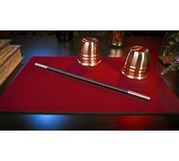 Economy Close-Up Pad 11X16 (Red) by Murphy's Magic Supplies, Magic Trick, No Skill Required
