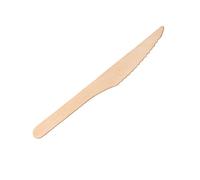 Economy Disposable Birch Wood Knife 16cm (Pack of 100) F90220-0
