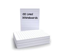 Economy Drywipe Boards 500 Micron Lined Portrait A4 (Pack of 100)