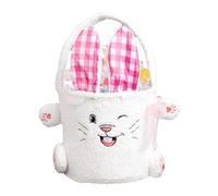 Economy Organizer - Bag Basket Bunny Plush | Livro de Poupança com Envelope e Cadeado de Combinação - For Appetizers Toys Treats Celebration Picnic Home Party Meeting