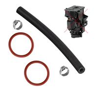 Economy Pack 2x Seal O-Ring Maintenance Kit 1x Replacement Hose Hose with Siemens EQ Series & Bosch EQ.3 S100 S300 S500 VeroCup 100 300 EQ.9 S300 S500 S700 S900 for Brewing Group Set 46