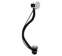 Economy Pop Up Bath Waste & Overflow for Baths up to 10mm Thick - Chrome