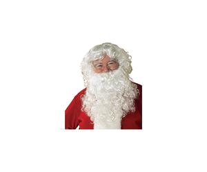 Economy Santa Wig & Beard Set Costume Accessory