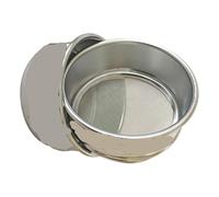 Economy Test Sieve 16 Mesh - 1.18mm Opening Durable 304 Stainless Steel Wire Cloth with Chrome Plated Frame 1pcs(30cm)