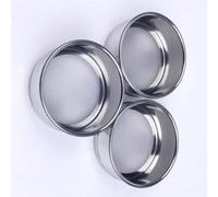 Economy Test Sieve 50 Mesh 0.3mm Opening Chrome Plated Steel Frame Sieve for Particle Analysis 1pcs(20cm)