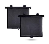 EcoNour Car Window Shade, Set of 2 car window shades for baby, Baby Sun Shades with UV Protection for Kids, sun shades for car windows, fits Most Vehicles, Essential Travel & Baby Car Accessories