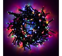 EcoNour Christmas Tree Cluster Lights - 720 LED - Multi-Color - 6 Hours Timer, 8 Lighting Modes, Plug-in, Waterproof for Indoor & Outdoor Use - 7.2m Lit Length