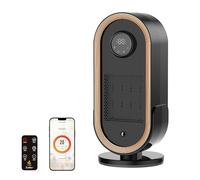 EcoNour Electric Heater, 1500 W Energy Efficient Space Silent Smart WiFi Room Heater, Portable Ceramic Room Heater with Thermostat, 3 Heat Modes, Fast Heating, Overheat & Tip-Over Safety Protection