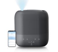 EcoNour Smart Humidifier for Bedroom Baby, 5L Warm & Cool Top Mist Humidifiers for Home, 28dB Quiet, LED Display, Oil Diffuser, 36H Runtime, Nightlight, Top Fill, Touch/APP/Voice Control