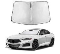 EcoNour Windshield Sunshade for Acura TLX 2021-2024 2025 2026, Sun Visor for Front Windshield & Window Sun Shade Cover, UV Heat Blocker & Protector, Car Accessories