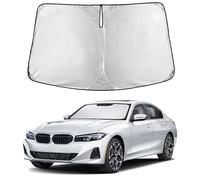 EcoNour Windshield Sunshade for BMW 3Series 2019-2024 2025 2026, Sun Visor for Front Windshield & Window Sun Shade Cover, UV Heat Blocker & Protector, Car Accessories