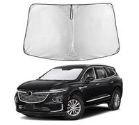 EcoNour Windshield Sunshade for Buick Enclave 2018-2022 2023 2024, Sun Visor for Front Windshield & Window Sun Shade Cover, UV Heat Blocker & Protector, Car Accessories