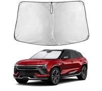 EcoNour Windshield Sunshade for Chevrolet BlazerEV 2024 2025 2026, Sun Visor for Front Windshield & Window Sun Shade Cover, UV Heat Blocker & Protector, Car Accessories
