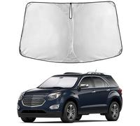EcoNour Windshield Sunshade for Chevrolet Equinox 2010-2015 2016 2017, Sun Visor for Front Windshield & Window Sun Shade Cover, UV Heat Blocker & Protector, Car Accessories