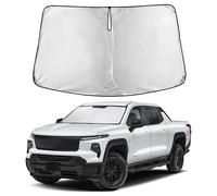 EcoNour Windshield Sunshade for Chevrolet Silverado EV/GMC Sierra EV 2024 2025 2026, Sun Visor for Front Windshield & Window Sun Shade Cover, UV Heat Blocker & Protector, Car Accessories