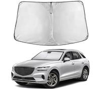 EcoNour Windshield Sunshade for Genesis GV70 2022-2024 2025 2026, Sun Visor for Front Windshield & Window Sun Shade Cover, UV Heat Blocker & Protector, Car Accessories