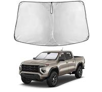 EcoNour Windshield Sunshade for GMC Canyon 2023 2024 2025, Sun Visor for Front Windshield & Window Sun Shade Cover, UV Heat Blocker & Protector, Car Accessories
