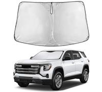 EcoNour Windshield Sunshade for GMC Terrain 2018-2023 2024 2025, Sun Visor for Front Windshield & Window Sun Shade Cover, UV Heat Blocker & Protector, Car Accessories