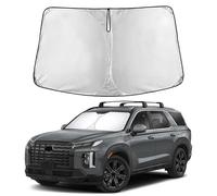 EcoNour Windshield Sunshade for Hyundai Palisade 2020-2024 2025 2026, Sun Visor for Front Windshield & Window Sun Shade Cover, UV Heat Blocker & Protector, Car Accessories