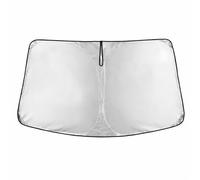 EcoNour Windshield Sunshade for Jeep Wrangler TJ 1997-2017 | Custom Fit Front Window Sun Shade | Blocks Harmful UV Rays & Reduces Heat | Foldable Sun Visor with Storage Pouch