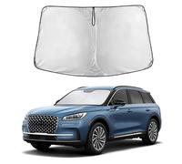 EcoNour Windshield Sunshade for Lincoln Corsair 2020-2024 2025 2026, Sun Visor for Front Windshield & Window Sun Shade Cover, UV Heat Blocker & Protector, Car Accessories