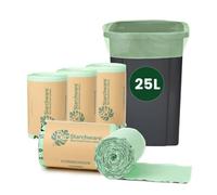 Econx 25L X Box Of 750 Compostable Caddy Bags Compost Bag Biodegradable Caddy Bin Liners Food Waste Compost Liners