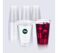 ECONX 3000 X 7oz Dispoable Clear Vending Water Cooler Drinking Cups - Plastic Strong Drinking Glasses for Water Coolers, Wedding, Parties, Events, Birthdays, Travel, Offices, Home & All Occasions