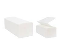 ECONX V Fold 2 Ply White Paper Hand Towels Disposable for Dispenser X 4000 ECONX White