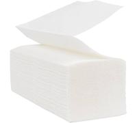 ECONX White V Fold 2 Ply Paper Towels Disposable Hand Towel Pack of 3000 ECONX White