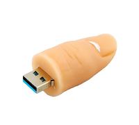 EcooDisk 128GB USB 3.0 Flash Drive Finger Shaped Memory Stick High Speed Data Storage