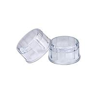 Ecoodisk 5pcs Plastic Cocktail Shaker Lid, Plastic Shaker/Boba Bubble Tea Shaker Cap, Professional Bar Tool Set (500cc (16 oz) 700cc (24 oz))