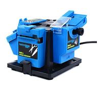 Ecoodisk Electric Drill Bit Sharpener, Multifunction Scissor Drill Sharpening Machine Tool Household Cutter Scissor Sharpener Knife for Home 110V/220V 96W Copper+Plastic