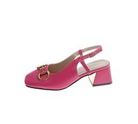 Ecoodisk High Heel Shoes Sandals Women Summer Women Sandals Square Head Sandal Flat Heel Casual Sandals Modern Sandals-Rosy Red,38