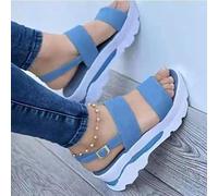 Ecoodisk Sandals Women 2022 New Platform Sandals Summer Shoes Women Heels Sandalias Mujer Lightweight Wedges Shoes Platform Heels Sandals