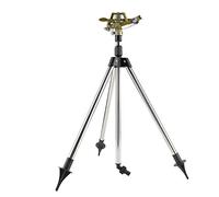 Ecoodisk The 360-degree zinc water watering sprayer can lift the stainless steel floor insert lawn Garden Garden Watering Flower Irrigation tool, spray distance: 10-12 meters