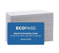 EcoPass Blank 1K Proximity Cards - Pack of 100