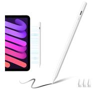 EcoPestuGo Stylus Pen for iPad, Fast Charge, Palm Rejection, Tilt Sensitivity, Compatible with iPad Pro 13/12.9/11, Air, Mini, 2018-2024 Models