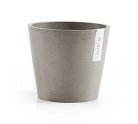 Ecopots Amsterdam Planter - Taupe - Ø 40 cm, Height 34.5 cm
